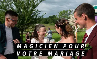 Engager un magicien pour votre mariage est une excellente idée !