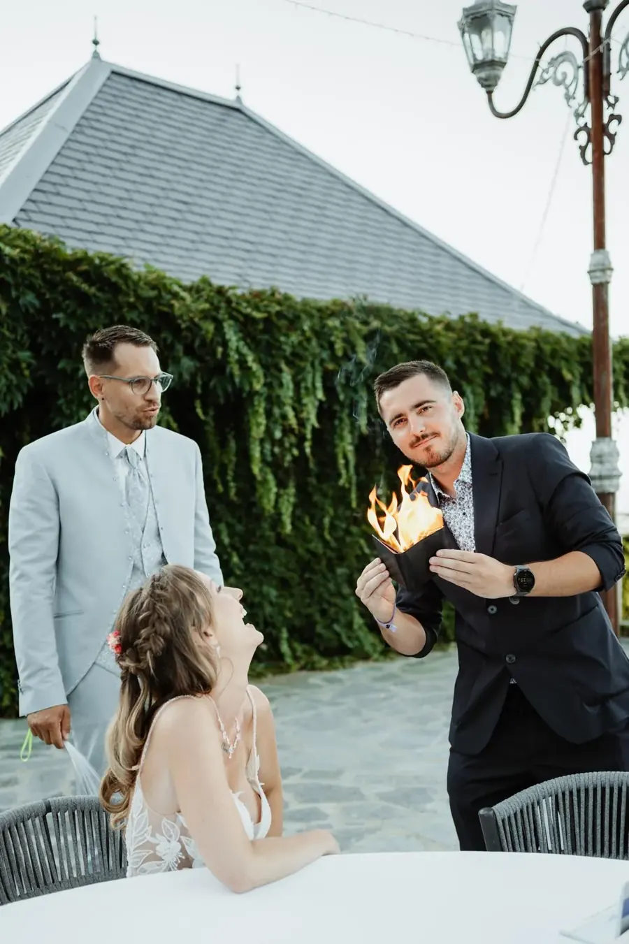 Sammy Cancy magicien lors d'un mariage à Angoulême